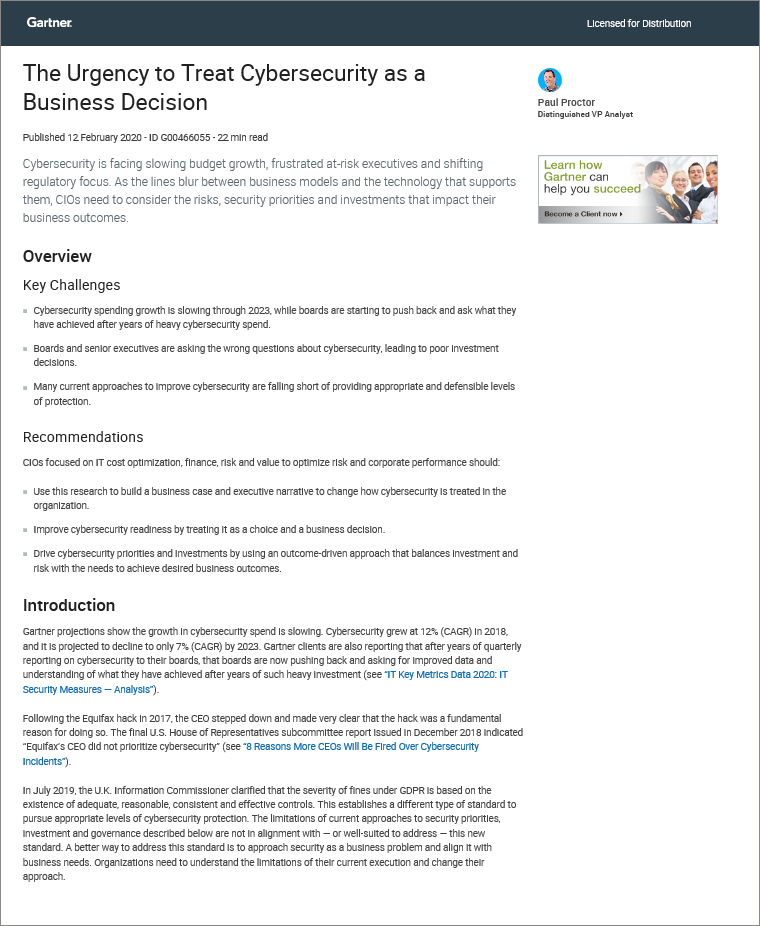 Gartner group reports picture