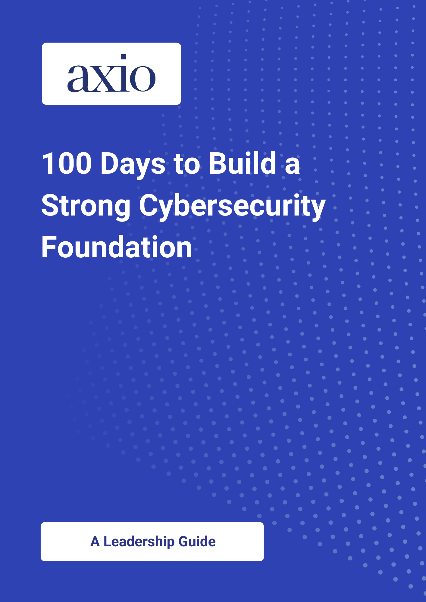 100 Days to Build a Strong Cybersecurity Foundation